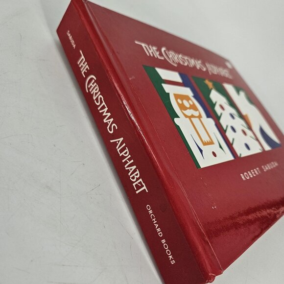 Vintage 1994 Robert Sabuda The Christmas Alphabet Pop-Up Book Hardcover Orchard - Picture 11 of 12